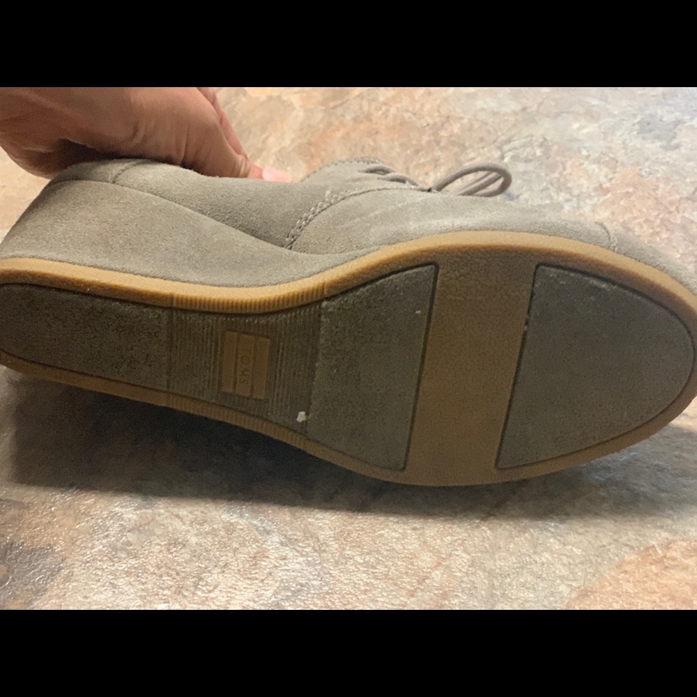 TOMS Kala Women’s lace up Boots -Size 7.5 - Picture 3 of 3